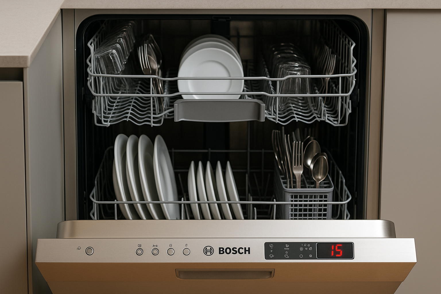errore 15 lavastoviglie Bosch