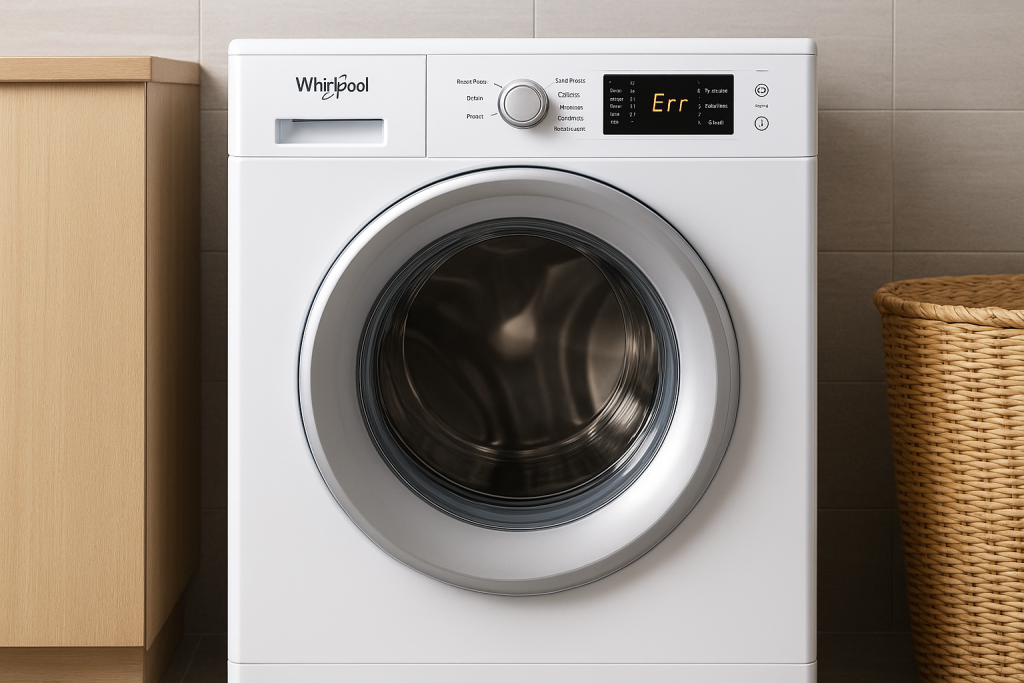 errore lavatrice Whirlpool