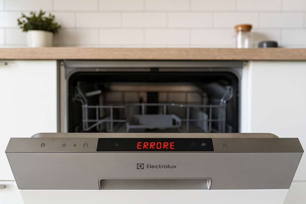 errore lavastoviglie Electrolux