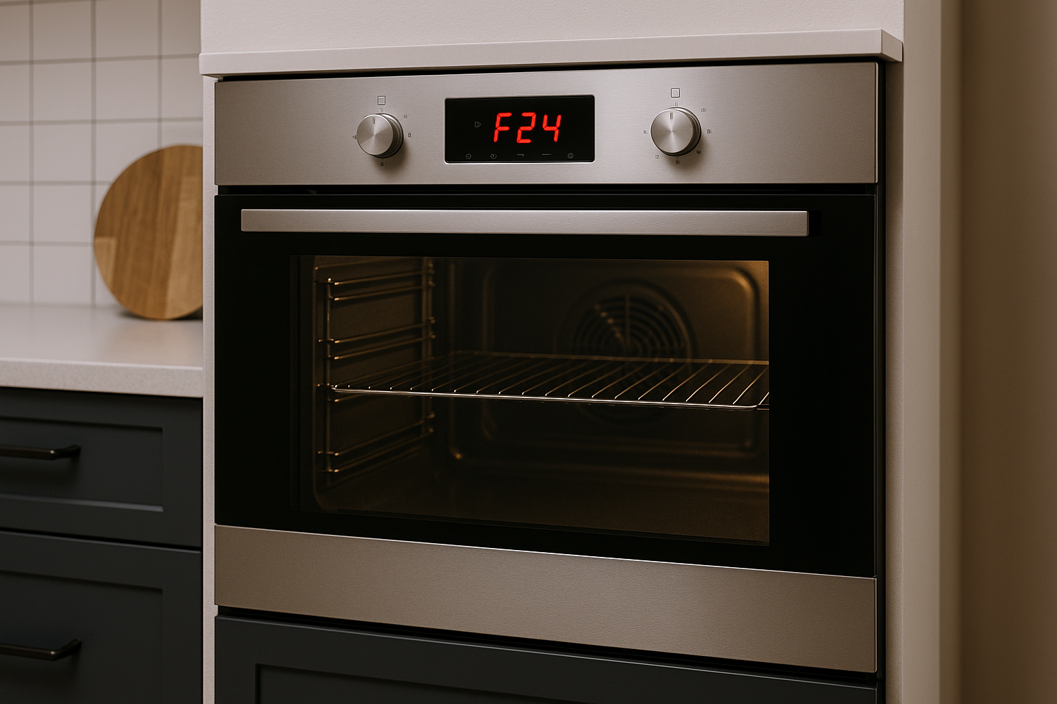 errore F24 forno Indesit
