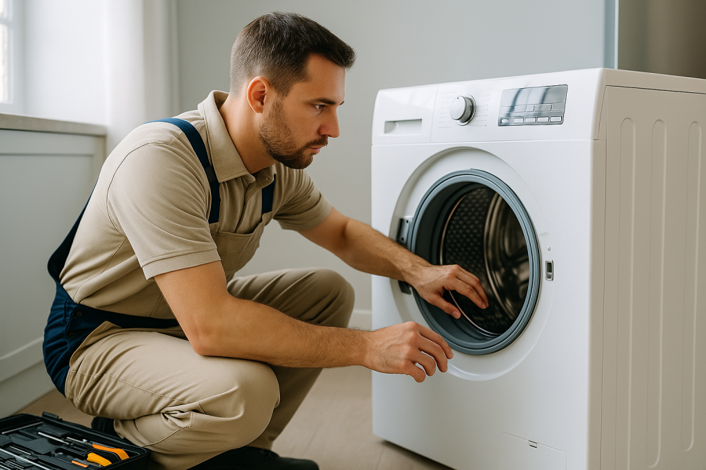 lavatrice non scarica acqua e fa rumore