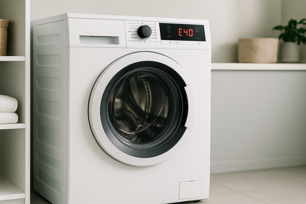 lavatrice electrolux errore e40