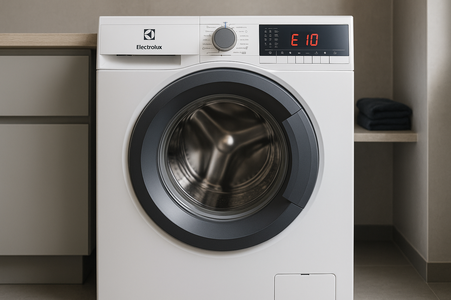 lavatrice aeg errore e10