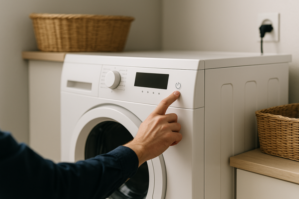 asciugatrice non si accende