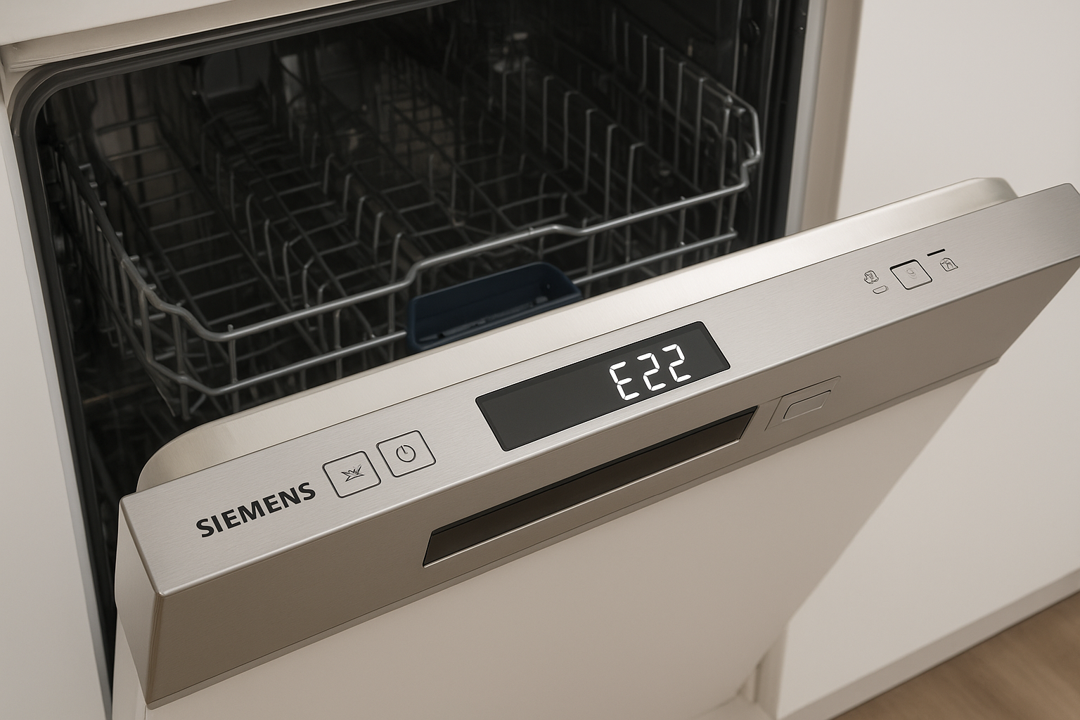lavastoviglie siemens errore E22