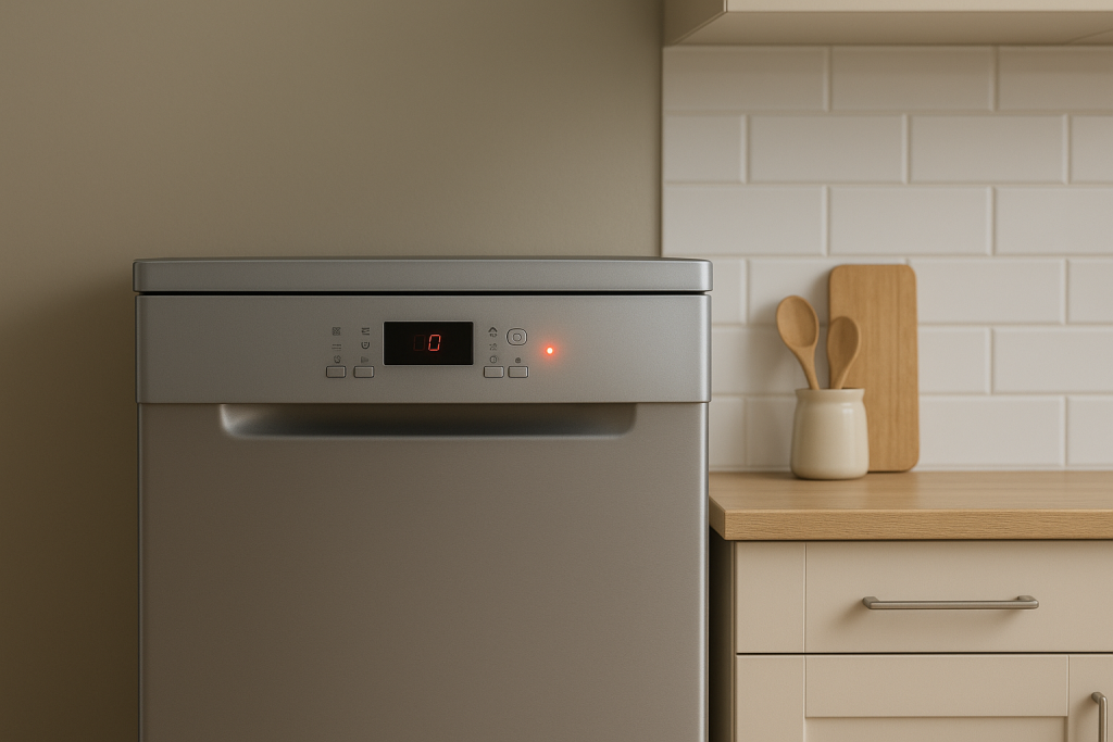 lavastoviglie rex spia wrd accesa