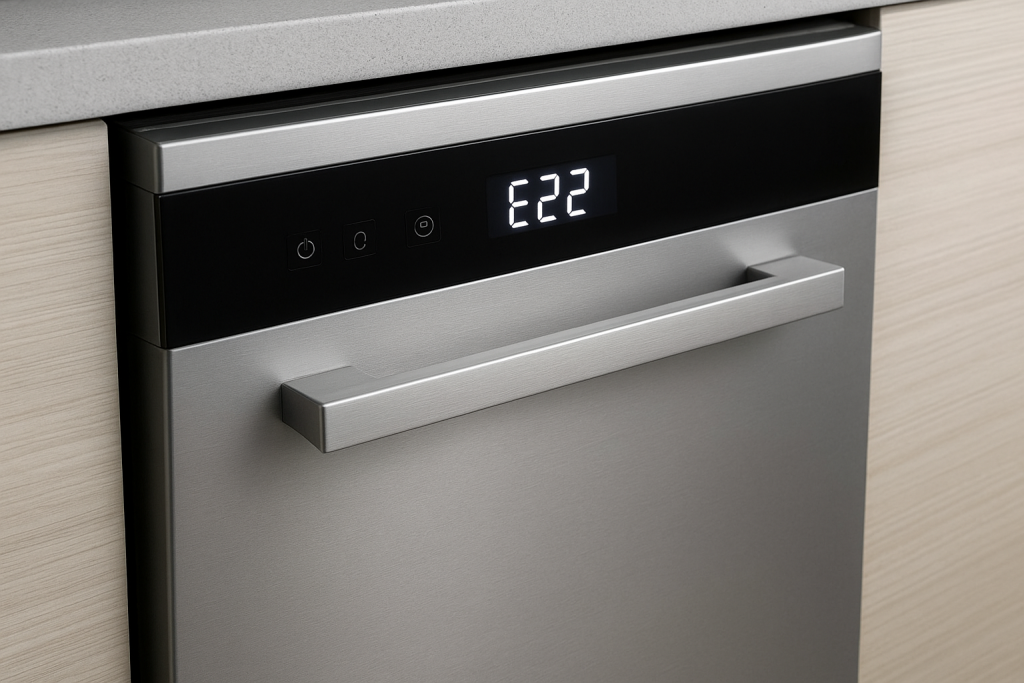 lavastoviglie errore e22