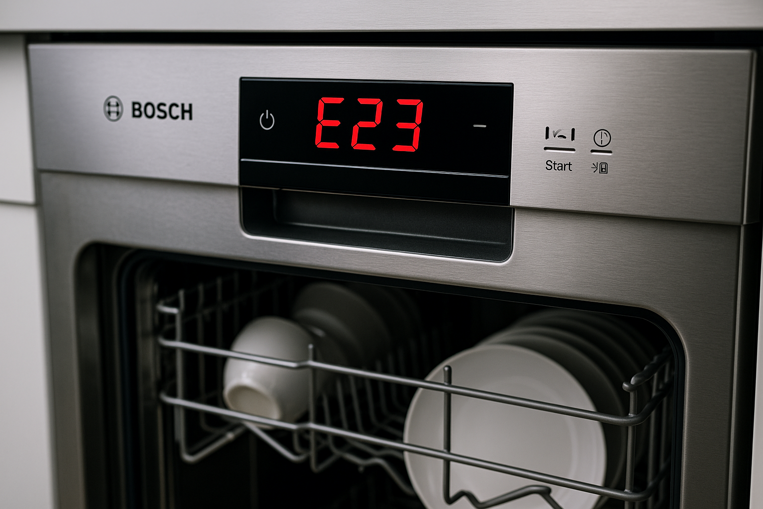 lavastoviglie Bosch errore E23