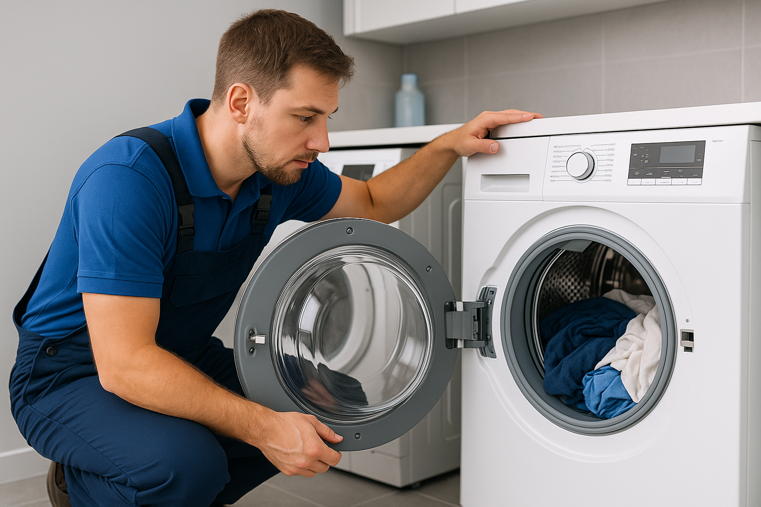 la lavatrice non strizza bene i panni